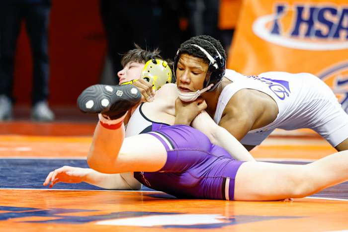 Illinois wrestling championships February 17 2024 Nate Latsch 25964